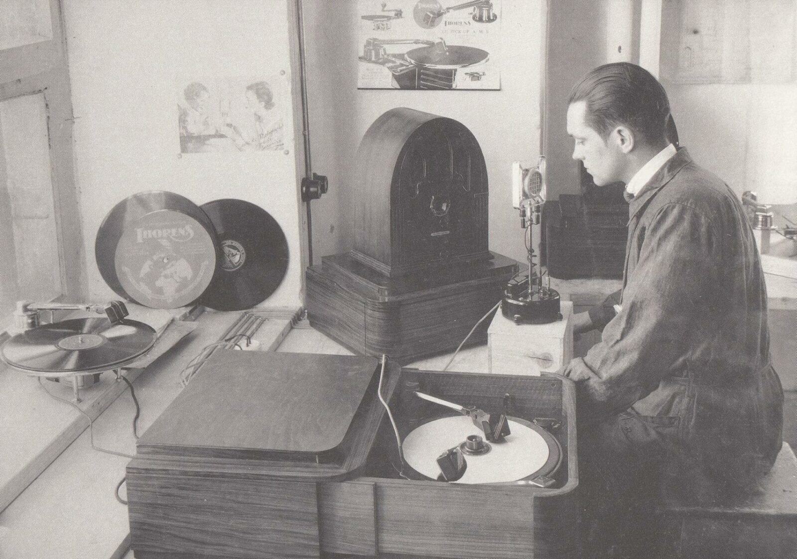 The era of record players